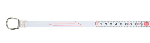 foto metro a nastro per la misurazione dei terreni Ermenrich Reel SX20,  6