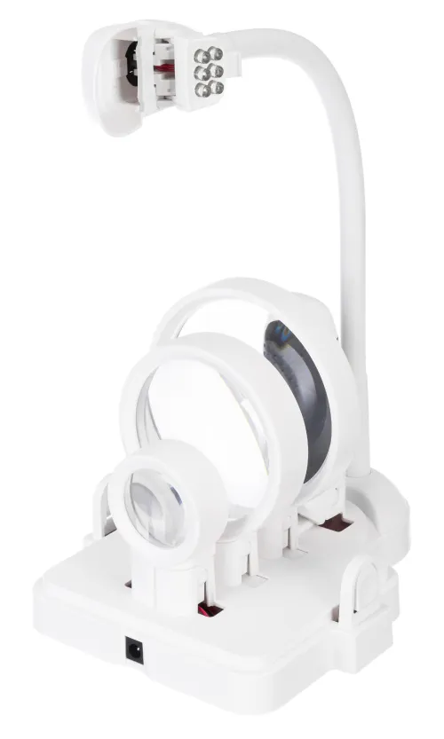 figura lente d’ingrandimento bianca Levenhuk Zeno Multi ML15,  5