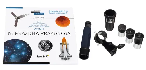 fotografia telescopio Levenhuk Discovery Spark 767 AZ con libro,  3