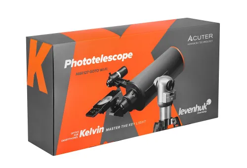 figura fototelescopio Levenhuk Kelvin MAK127 AZ GOTO Wi-Fi,  16
