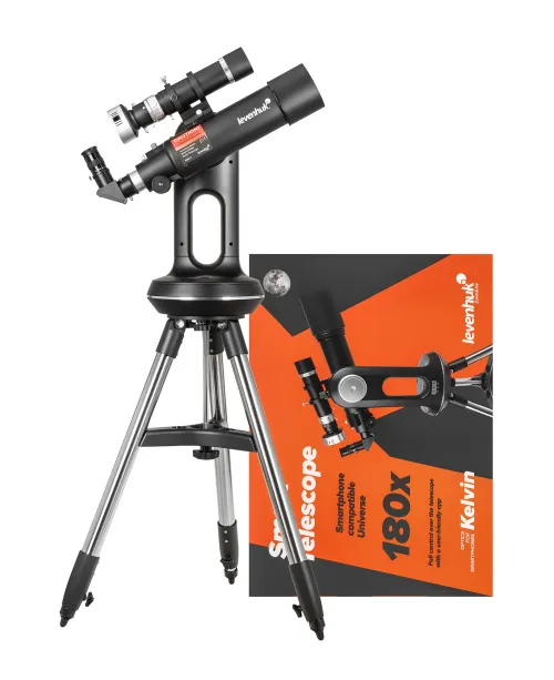 fotografia telescopio smart Levenhuk Kelvin Bright STR90,  2