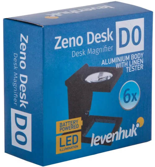 immagine lente d’ingrandimento Levenhuk Zeno Desk D0,  10