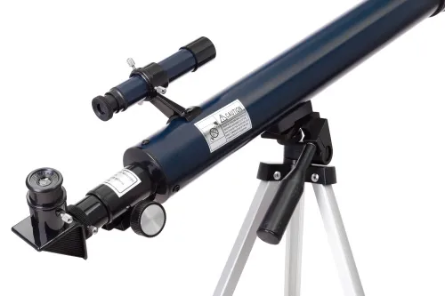 figura telescopio Levenhuk Discovery Sky T50 con libro,  10