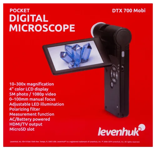 foto microscopio digitale Levenhuk DTX 700 Mobi,  18