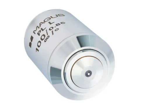 figura obiettivo MAGUS 100PLL 100х/0,85 Plan L WD 0,40 mm,  3