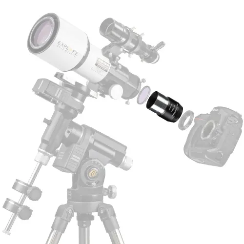 figura spianatore di campo immagine Explore Scientific per ED80 e ED102 APO,  5