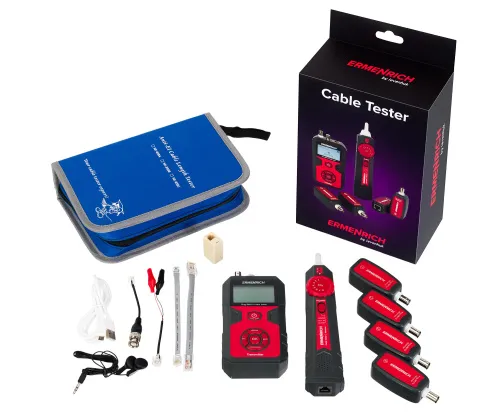 figura tester per cavi di rete Ermenrich Ping SM110,  2