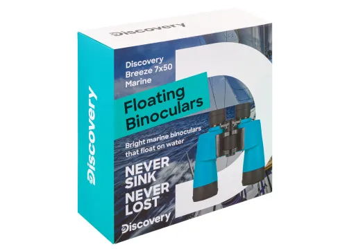 foto binocolo galleggiante Levenhuk Discovery Breeze 7x50,  12