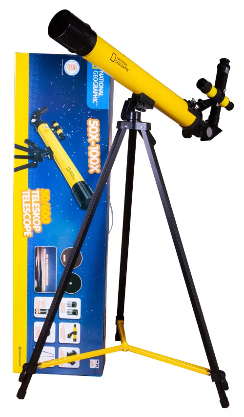 foto telescopio Bresser National Geographic 50/600 AZ con montaggio,  2