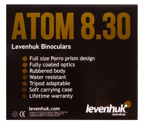 figura binocolo Levenhuk Atom 8x30,  15
