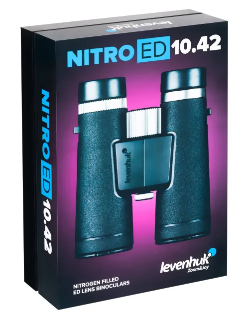 foto binocolo Levenhuk Nitro ED 10x42,  12