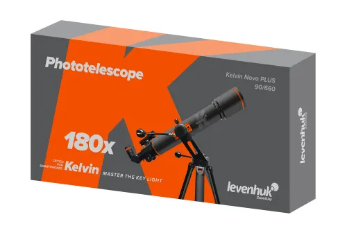 foto fototelescopio Levenhuk Kelvin Nova PLUS 90/660,  6