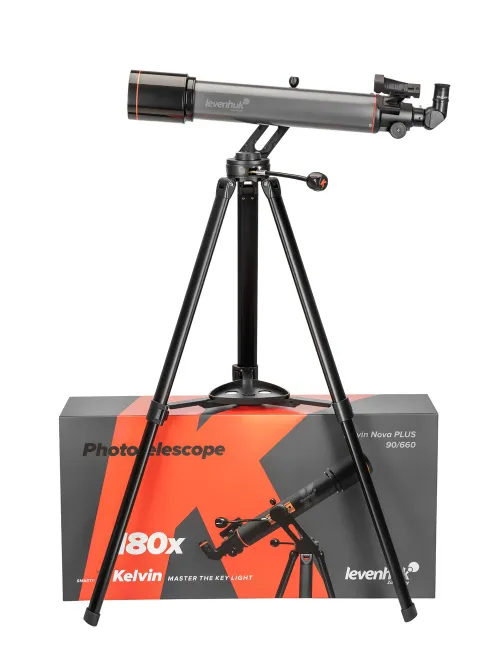 foto fototelescopio Levenhuk Kelvin Nova PLUS 90/660,  2
