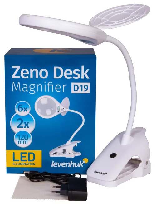 fotografia lente d’ingrandimento Levenhuk Zeno Desk D19,  2
