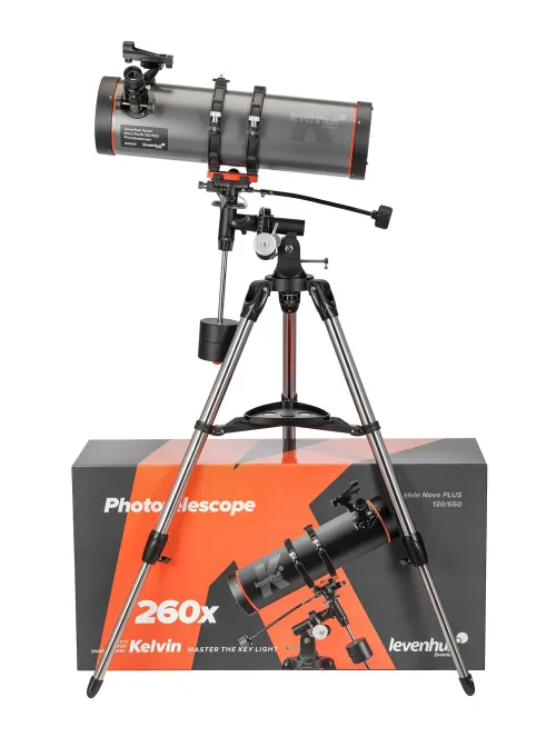 figura fototelescopio Levenhuk Kelvin Nova PLUS 130/650,  2