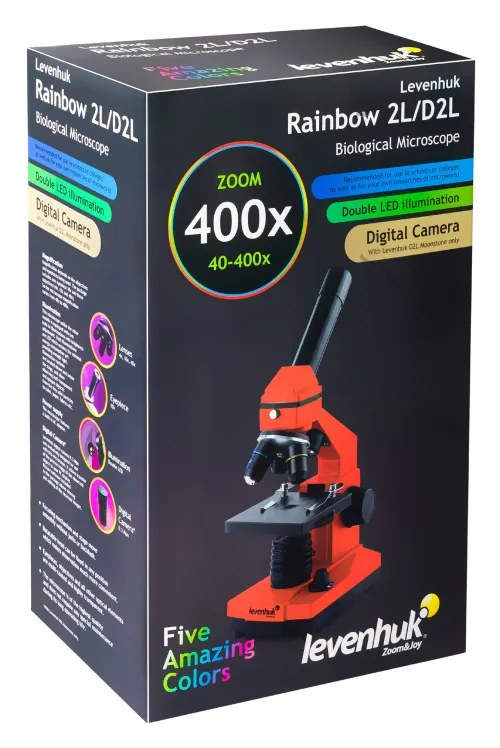 figura microscopio Levenhuk Rainbow 2L,  14