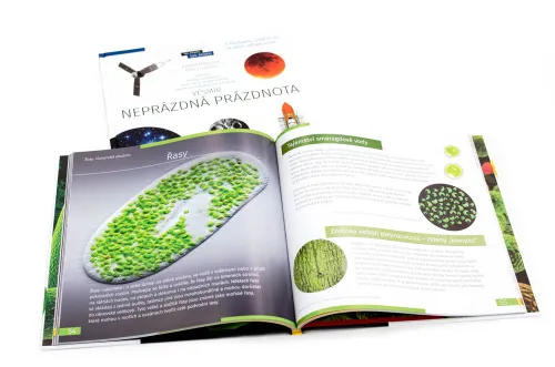 fotografia spazio. Microcosmo. Libro educativo in 2 volumi, copertina rigida,  3