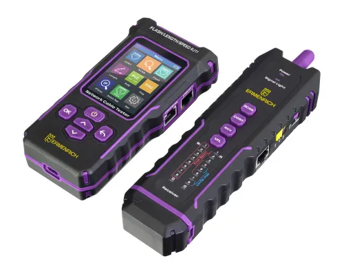 fotografia tester per cavi multifunzione Ermenrich NetGeeks NP50,  4