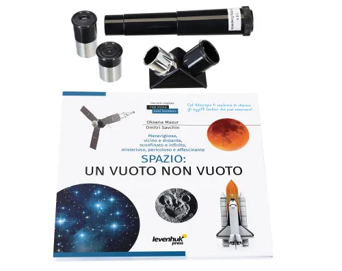 foto telescopio Levenhuk Discovery Spark Travel 50 con libro,  5