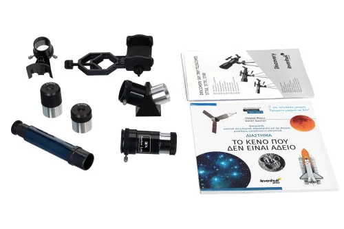 immagine telescopio Levenhuk Discovery Sky Trip ST70 con libro,  4