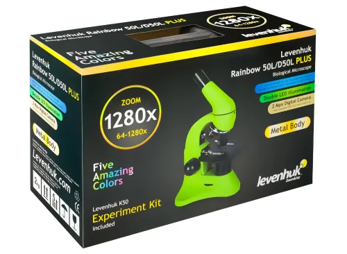 immagine microscopio Levenhuk Rainbow 50L PLUS,  19