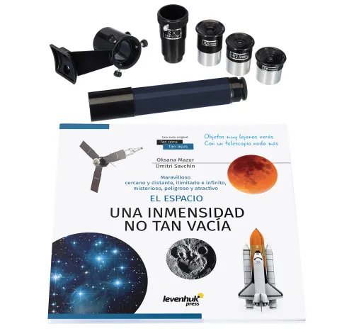 fotografia telescopio Levenhuk Discovery Spark 114 AZ con libro,  3
