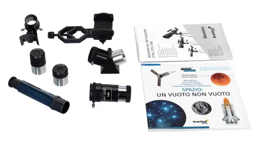 immagine telescopio Levenhuk Discovery Sky Trip ST70 con libro,  4