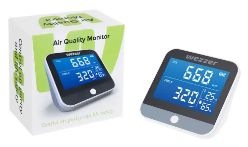 immagine monitor della qualità dell’aria Levenhuk Wezzer Air PRO DM30,  3