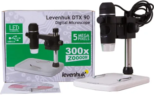 figura microscopio digitale Levenhuk DTX 90,  2
