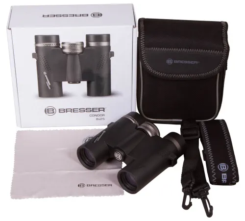 fotografia binocolo Bresser Condor UR 8x25,  2