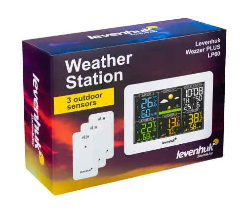 fotografia stazione meteo Levenhuk Wezzer PLUS LP60,  11