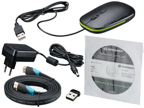 fotografia fotocamera per microscopio Bresser MikroCam PRO HDMI 5MP,  2