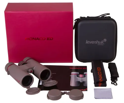 foto binocolo Levenhuk Monaco ED 10x42,  8