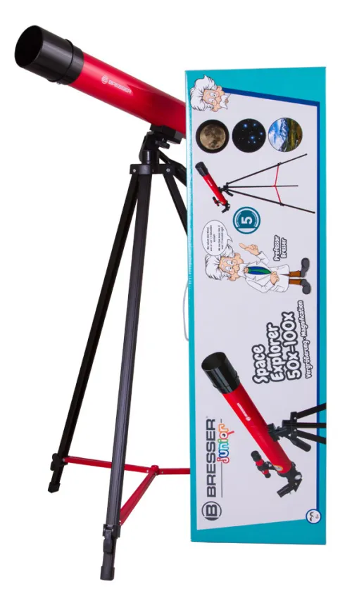 foto bresser Junior Telescopio 45/600 AZ,  10