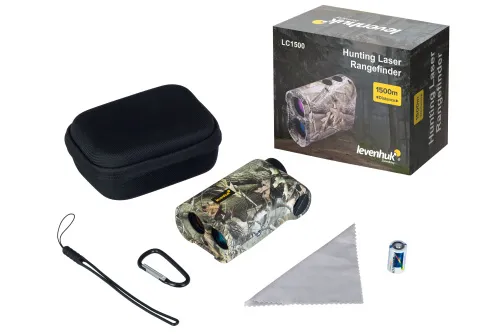 fotografia telemetro laser da caccia Levenhuk Camo LC1500,  2
