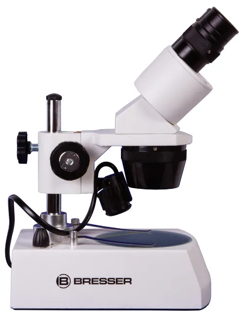 foto stereomicroscopio Bresser Erudit ICD,  3