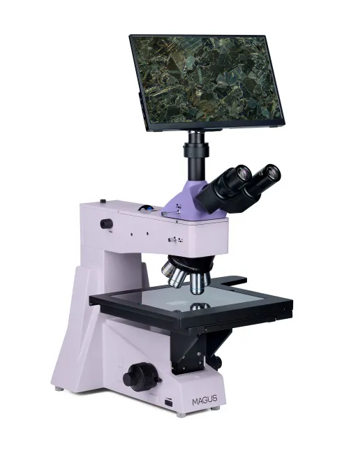 foto microscopio metallografico digitale MAGUS Metal D650 BD LCD,  4