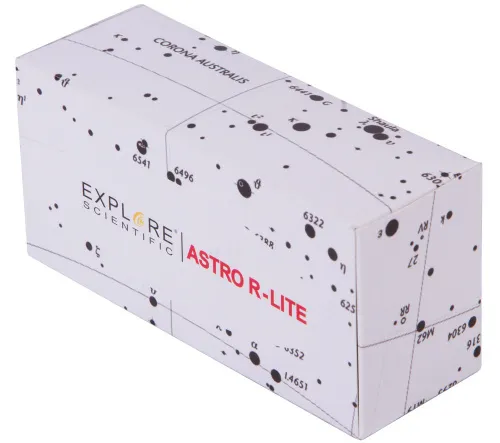 figura lampadina a Luce Rossa Explore Scientific,  8