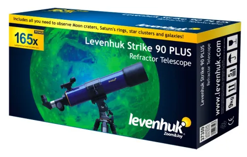 fotografia telescopio Levenhuk Strike 90 PLUS,  6