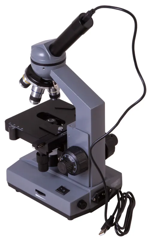 figura microscopio monoculare digitale Levenhuk D320L BASE 3M,  6