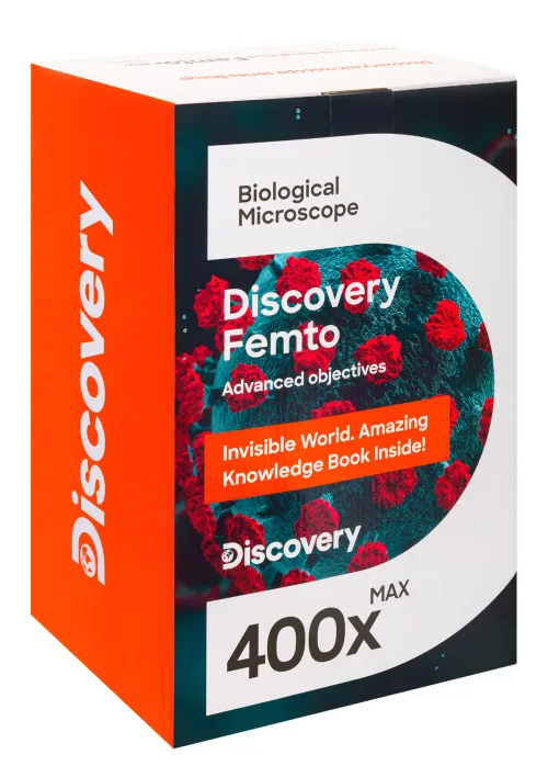 foto microscopio digitale Levenhuk Discovery Femto Polar con libro,  13