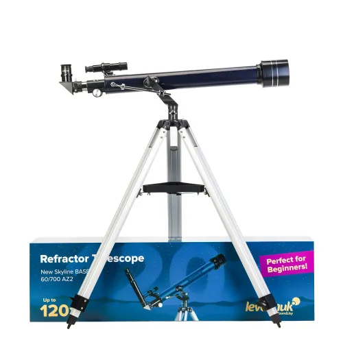 figura telescopio Levenhuk New Skyline BASE 60/700 AZ2,  2
