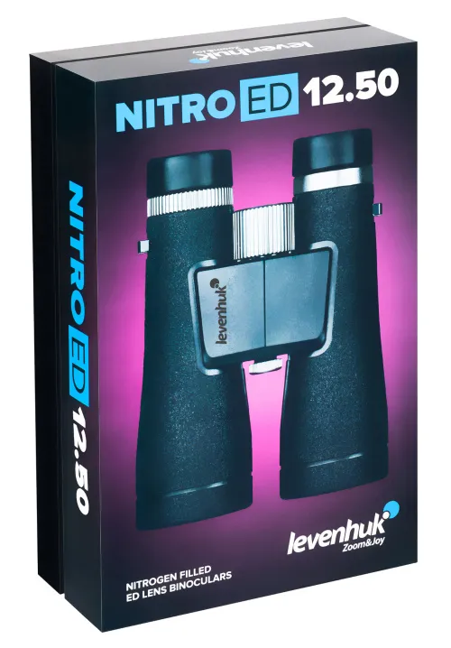 figura binocolo Levenhuk Nitro ED 12x50,  12