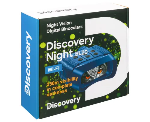 figura visore notturno binoculare digitale Levenhuk Discovery Night BL20 con treppiede,  14