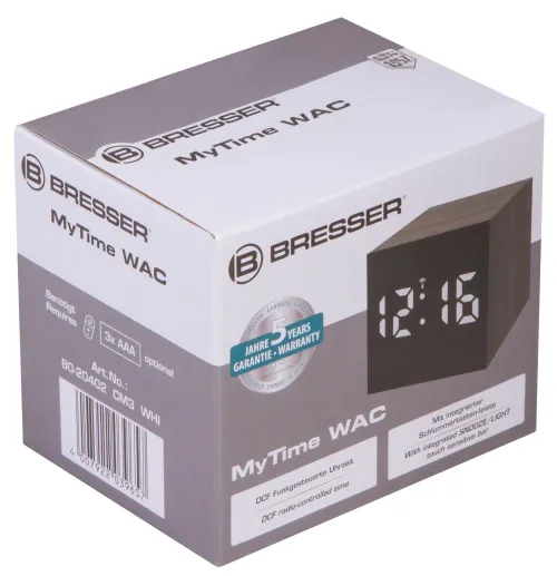 immagine sveglia Radiocontrollata Bresser MyTime WAC, nero,  10