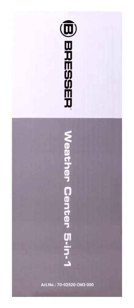 fotografia bresser Stazione meteo 5 IN 1 con display colori, nero,  16