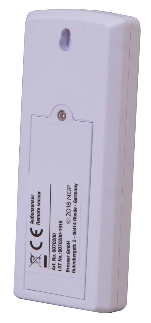 foto termoigrometro Bresser National Geographic con 4 misurazioni indipendenti, nero,  9