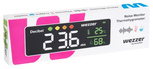 foto termoigrometro con fonometro Levenhuk Wezzer Teo TH70,  8