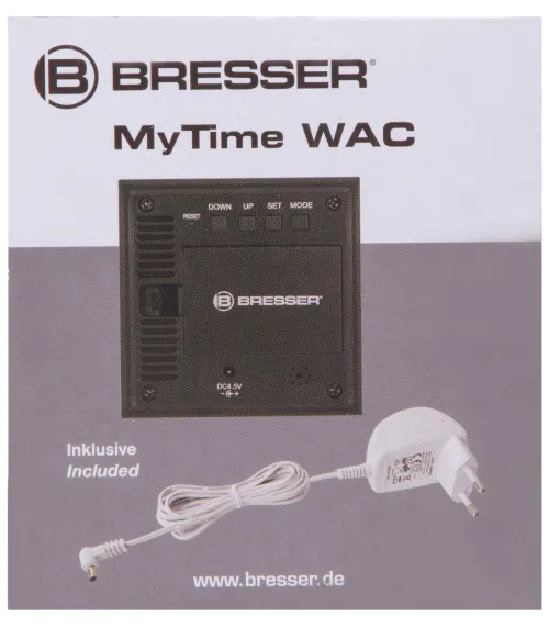 immagine sveglia Radiocontrollata Bresser MyTime WAC, nero,  13