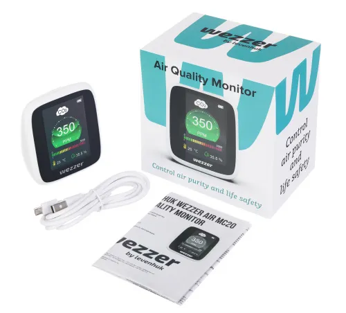 fotografia misuratore della qualità dell’aria Levenhuk Wezzer Air MC20,  2